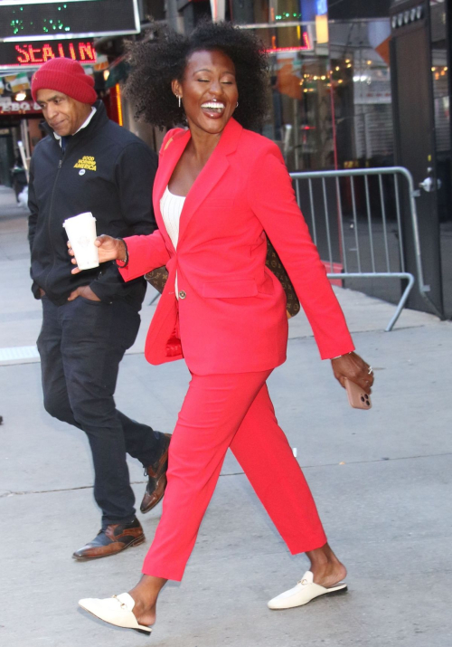 Janai Norman Arrives at Good Morning America Studios in New York 4