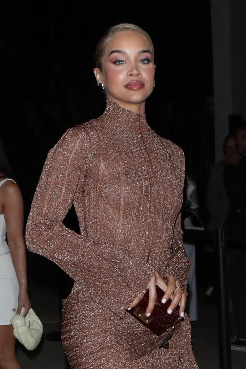 Jasmine Sanders Arrives at Patrick Ta‚Äôs Event in Hollywood 3