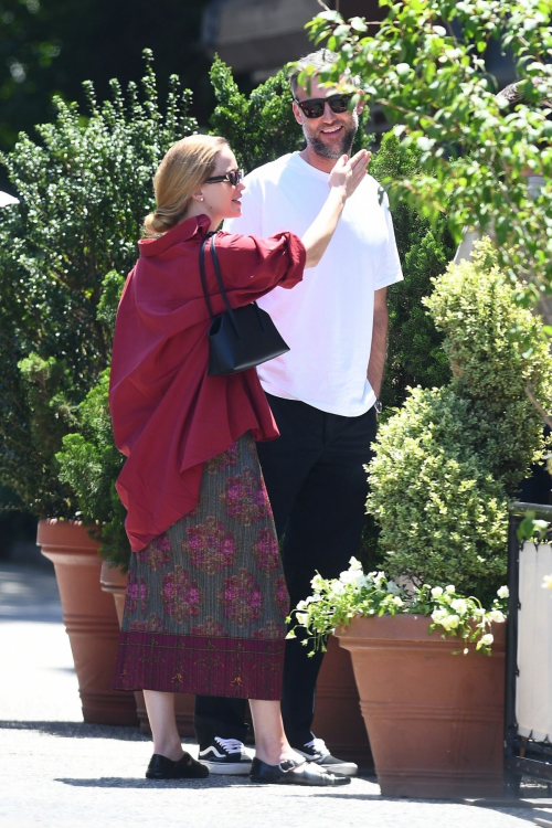 Jennifer Lawrence and Cooke Maroney Out for Lunch at King Restaurant in New York 1