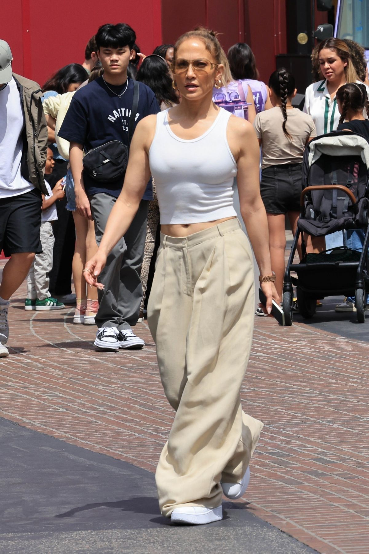 Jennifer Lopez Out Shopping at The Grove in West Hollywood