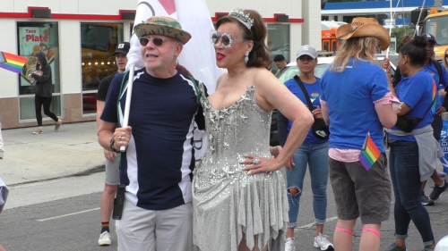 Jennifer Tilly Joins Pride Parade in Hollywood 2