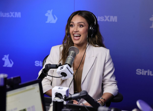 Jessica Alba at SiriusXM Studios New York 4