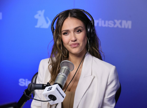 Jessica Alba at SiriusXM Studios New York 5