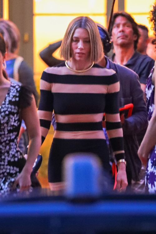 Jessica Biel on the Set of The Better Sister in New York 4