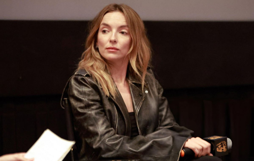 Jodie Comer at The Bikeriders Bafta Screening New York 2