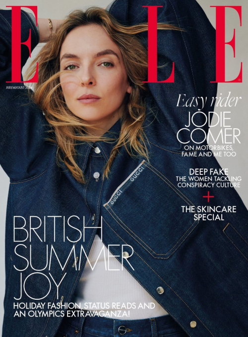 Jodie Comer for Elle UK - July/August 2024