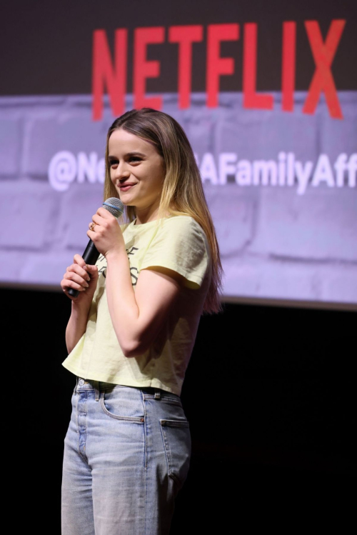 Joey King at A Family Affair Agents vs Assistants Screening Los Angeles