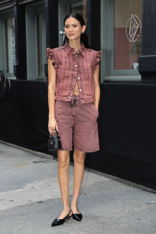 Juana Burga Arrives at CHANEL Tribeca Festival Women