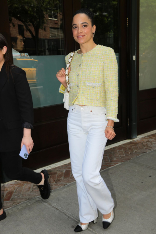 Juliana Canfield Arrives at Chanel Tribeca Festival Women