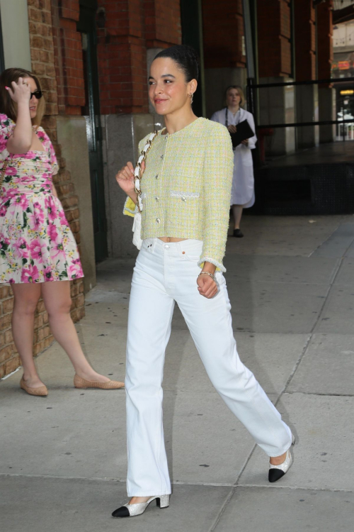 Juliana Canfield Arrives at Chanel Tribeca Festival Women