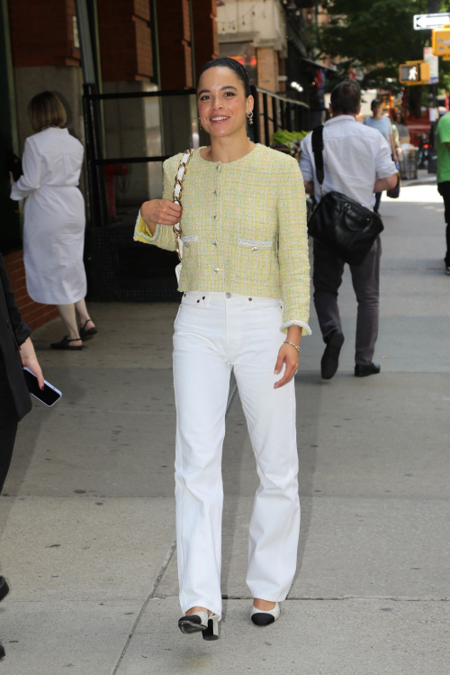 Juliana Canfield Arrives at Chanel Tribeca Festival Women