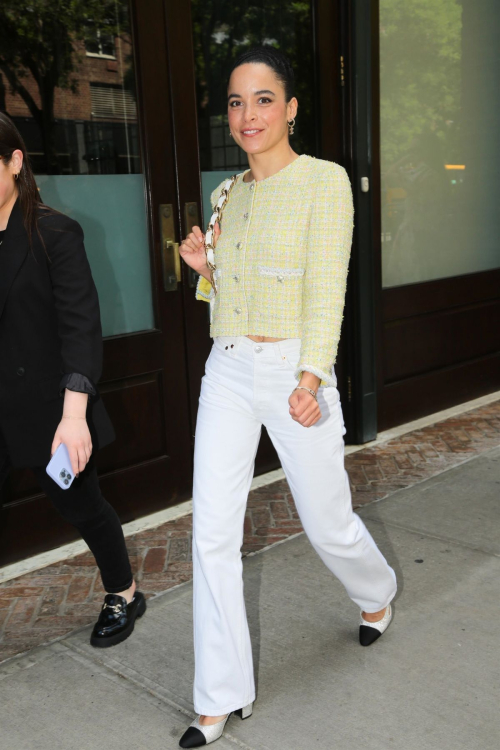 Juliana Canfield Arrives at Chanel Tribeca Festival Women