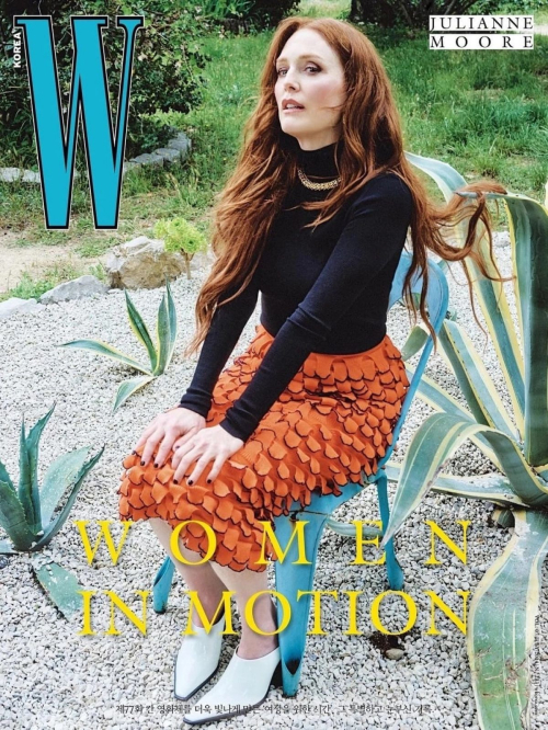 Julianne Moore W Magazine Korea June 2024