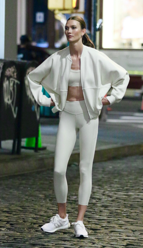 Karlie Kloss on the Set of a Commercial in New York 6