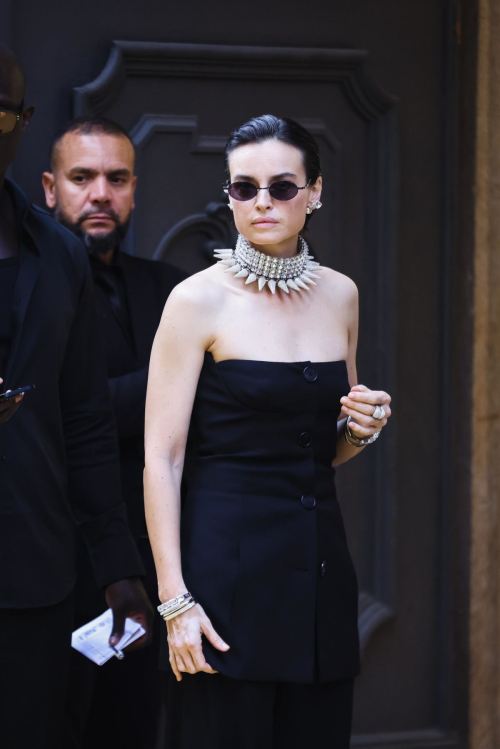 Kasia Smutniak Arrives for Swarovski Masters of Light Exhibition Palazzo Citterio 2