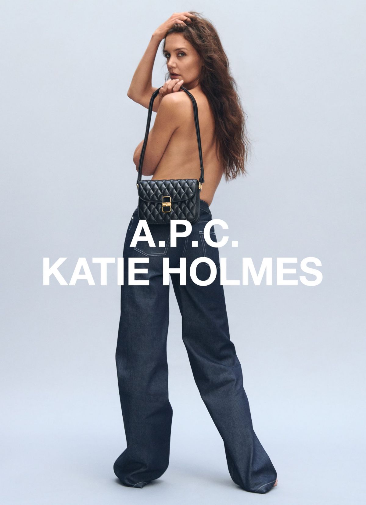 Katie Holmes for A.P.C. X Katie Holmes Campaign