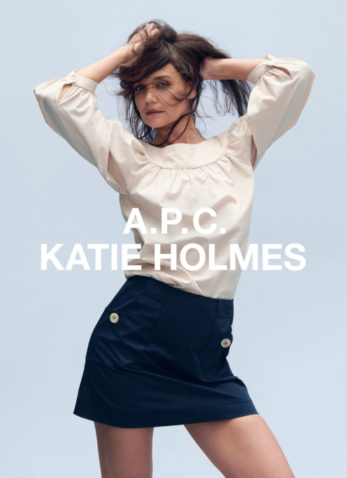 Katie Holmes for A.P.C. X Katie Holmes Campaign 6