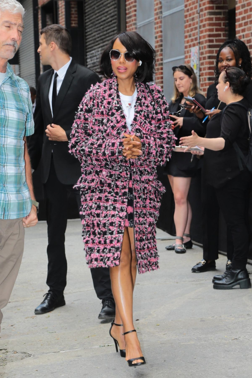 Kerry Washington Arrives at CHANEL Tribeca Festival Women's Lunch in New York