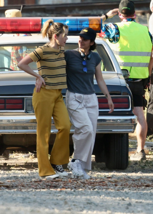 Kiernan Shipka on the Set of Stone Cold Fox in Piru 2