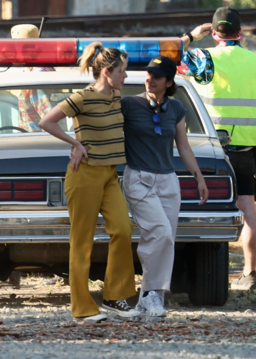 Kiernan Shipka on the Set of Stone Cold Fox in Piru 3