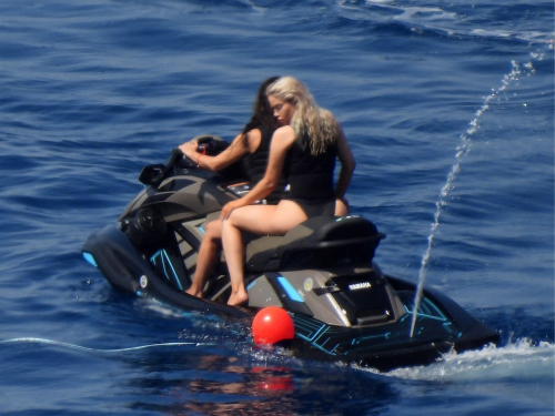 Kim Kardashian Jet Ski Ride Greek Islands 3