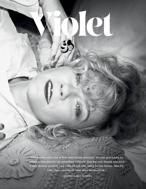 Kirsten Dunst for Violet Magazine 2024 Issue 21 1