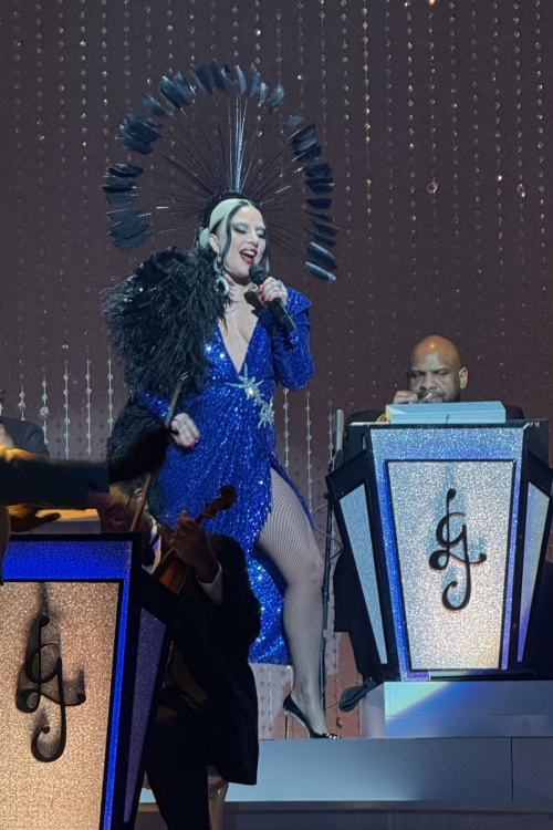 Lady Gaga Performs at Park MGM in Las Vegas 4