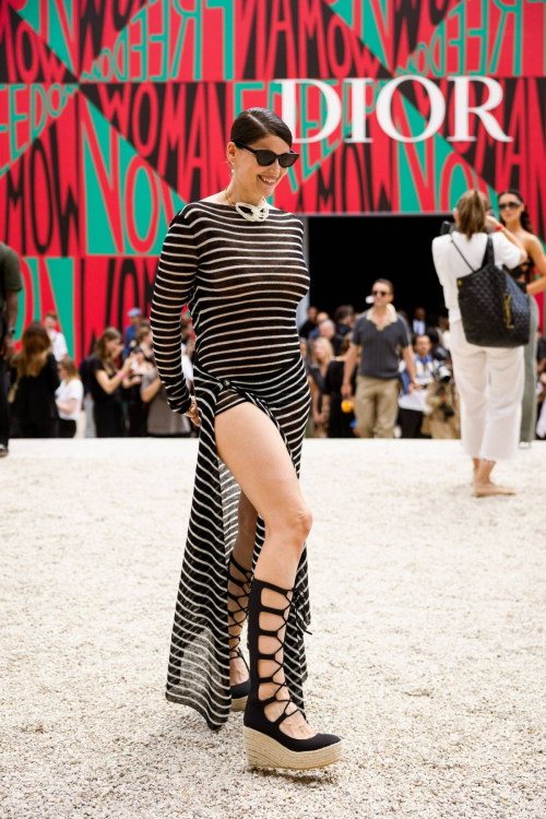 Laetitia Casta Christian Dior Haute Couture Show Paris Fashion Week 6