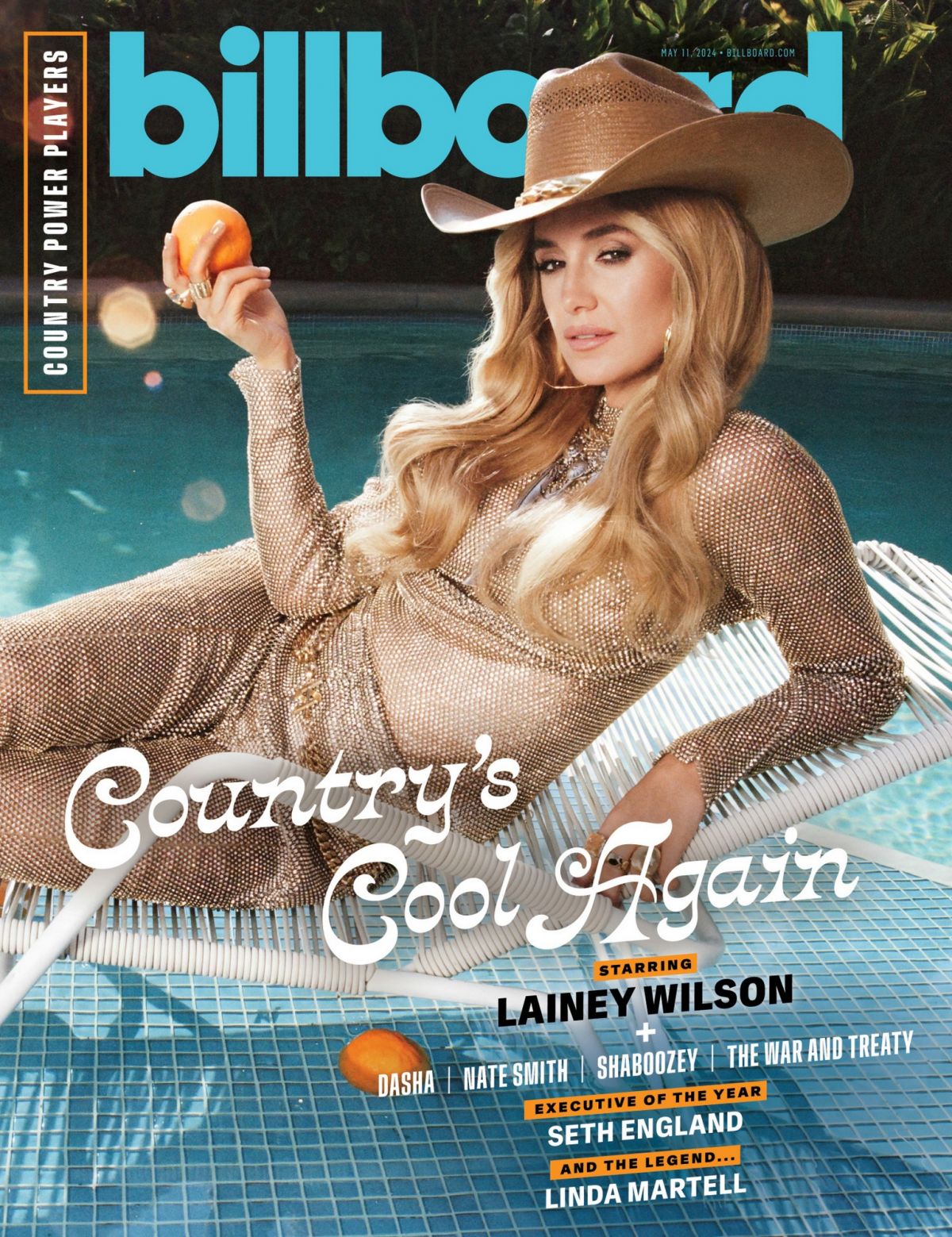 Lainey Wilson in Billboard Magazine May 2024