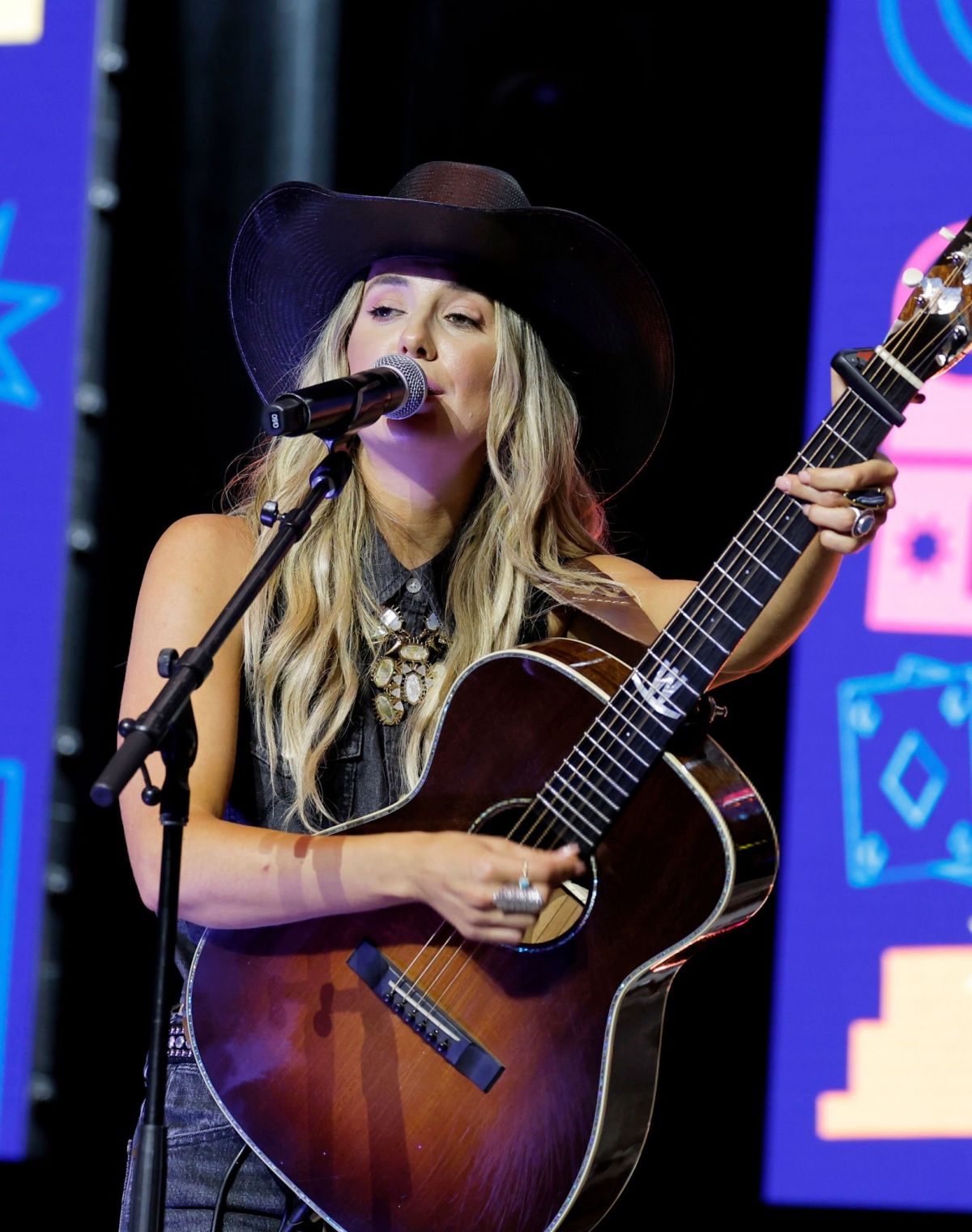 Lainey Wilson Performs at CMA Fest in Nashville