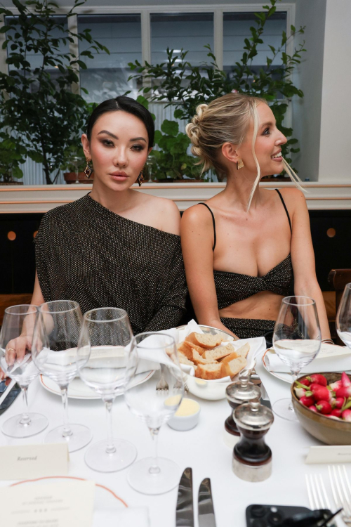 Leonie Hanne at REVOLVE Group and Alexandre Vauthier Celebrate New Partnership With an Intimate Dinner in Paris 4