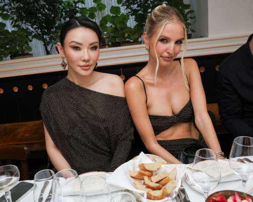 Leonie Hanne at REVOLVE Group and Alexandre Vauthier Celebrate New Partnership With an Intimate Dinner in Paris 5