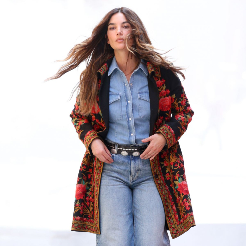 Lily Aldridge in Denims at Photoshoot Manhattan June 2024 1