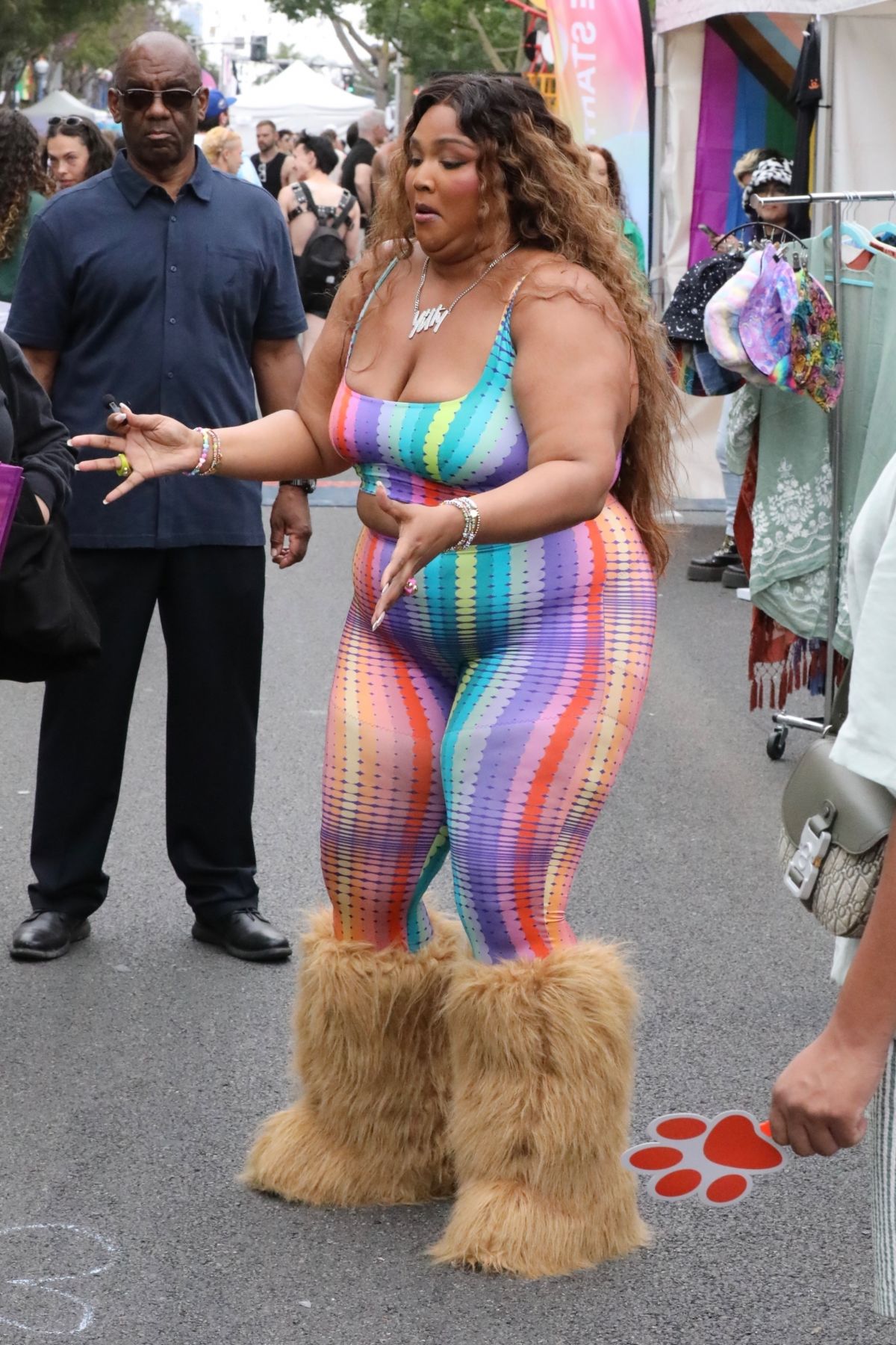 Lizzo Out at West Hollywood Pride Parade