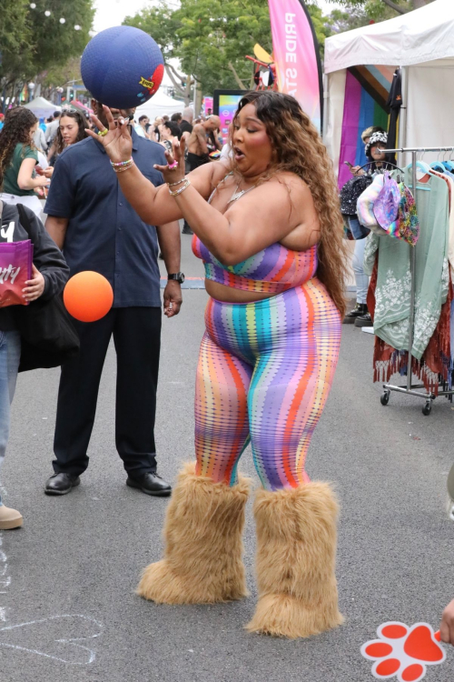 Lizzo Out at West Hollywood Pride Parade 2