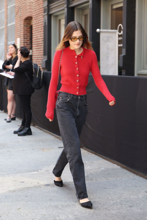 Louisa Jacobson Arrives at Chanel Tribeca Festival Women