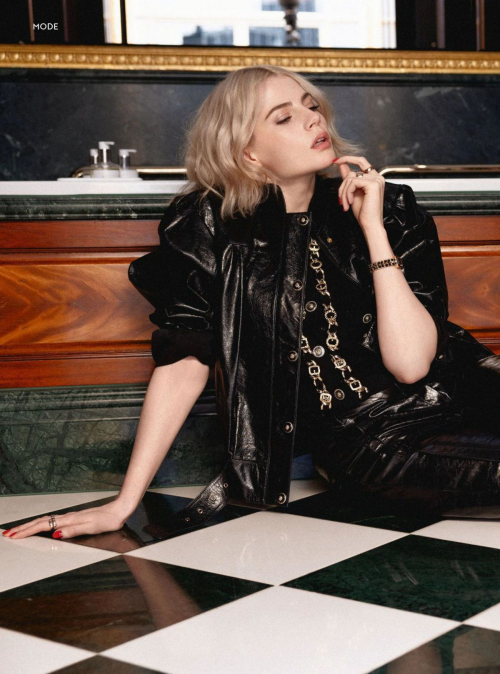 Lucy Boynton for InStyle Germany July 10