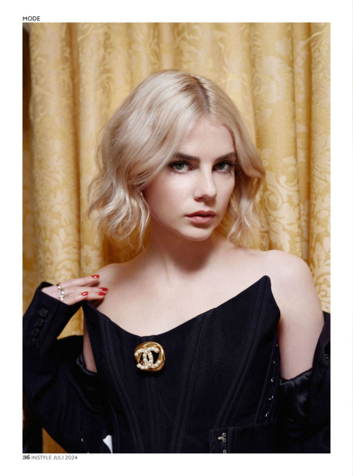 Lucy Boynton for InStyle Germany July 14