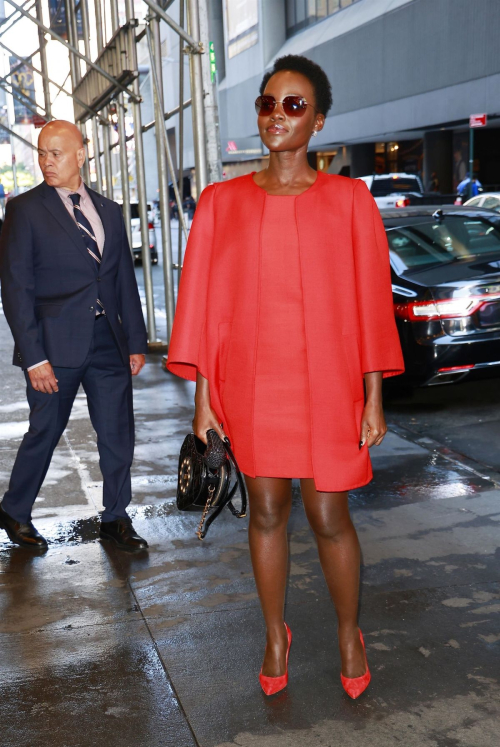 Lupita Nyongío Arrives at CBS Studios New York 2