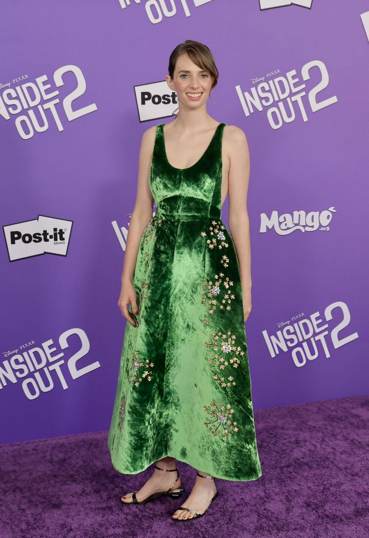 Maya Hawke at Inside Out 2 Premiere in Los Angeles