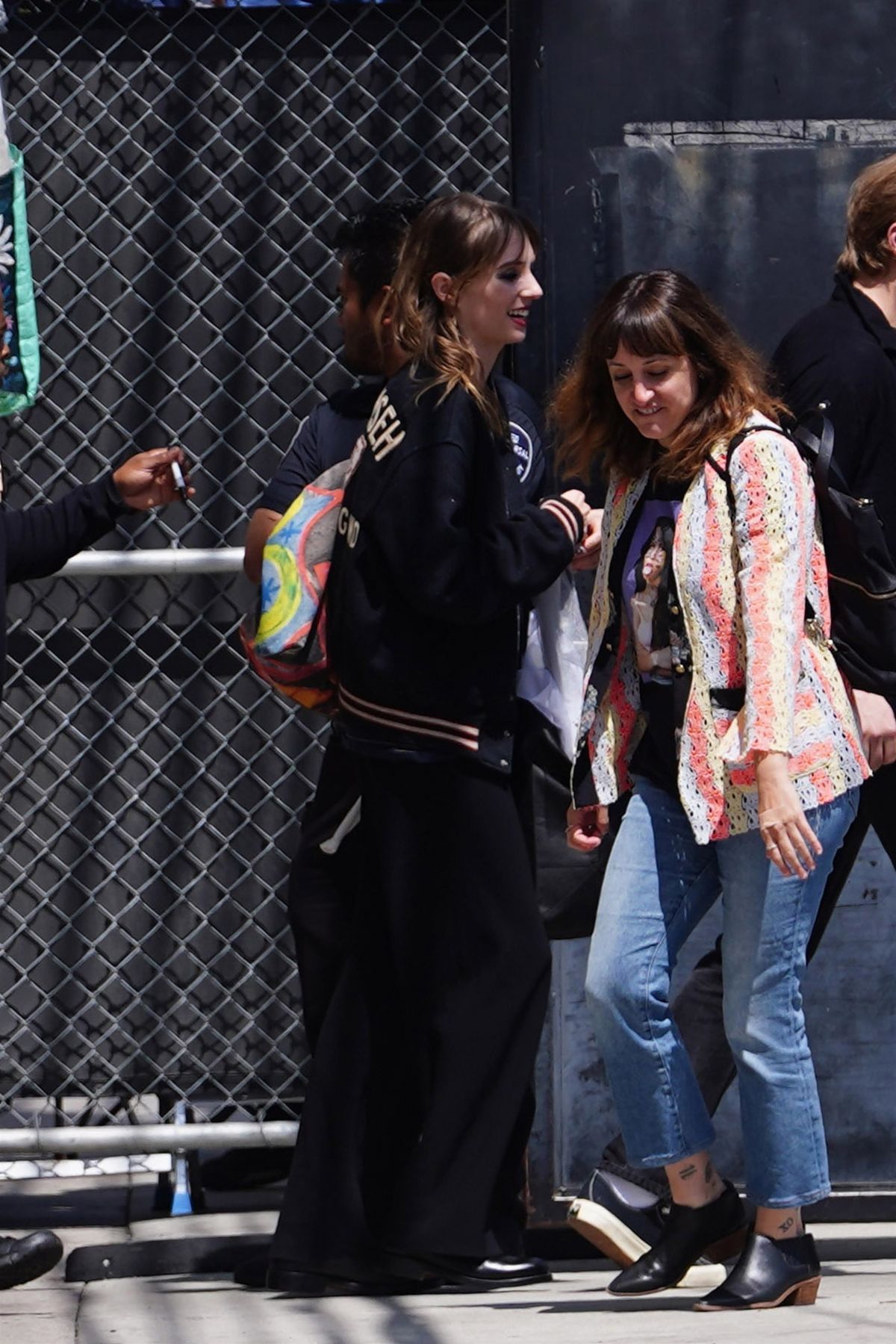 Maya Hawke Leaves Jimmy Kimmel Live! at El Capitan Entertainment Centre in Hollywood - June 2024