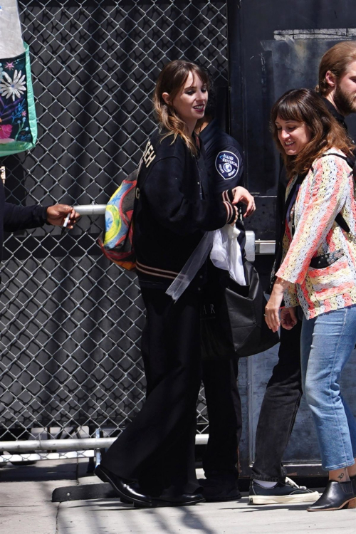 Maya Hawke Leaves Jimmy Kimmel Live! at El Capitan Entertainment Centre in Hollywood - June 2024 3