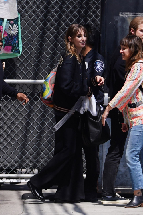 Maya Hawke Leaves Jimmy Kimmel Live! at El Capitan Entertainment Centre in Hollywood - June 2024 4