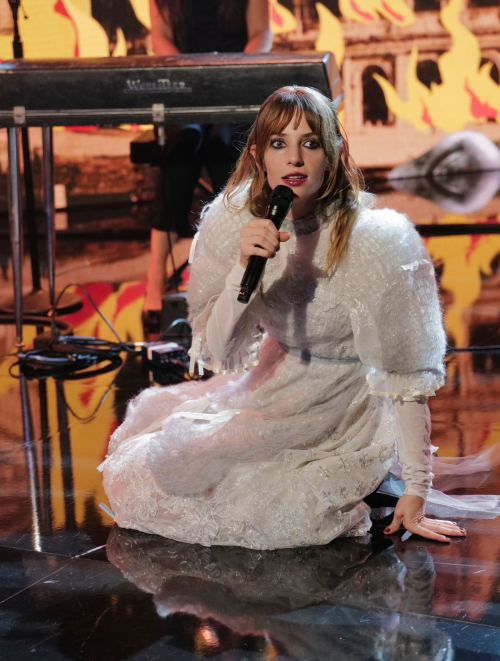 Maya Hawke Performs at Jimmy Kimmel Live 4