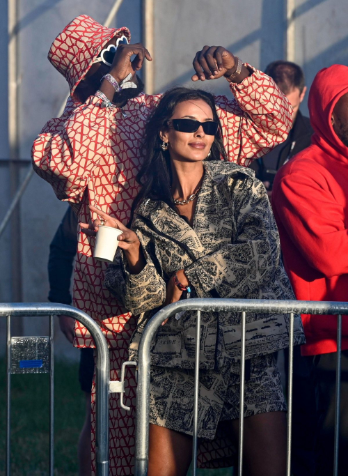 Maya Jama and Stormzy at Glastonbury Festival 3