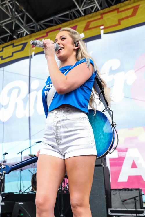 Megan Moroney Performs at CMA Fest in Nashville 1