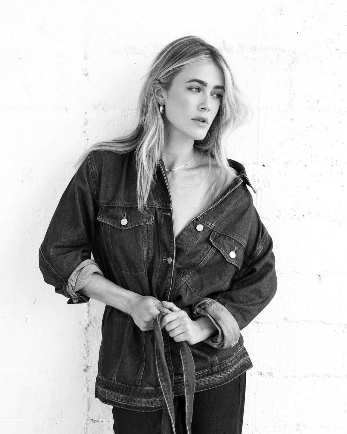 Melissa Roxburgh at a Photoshoot, June 2024