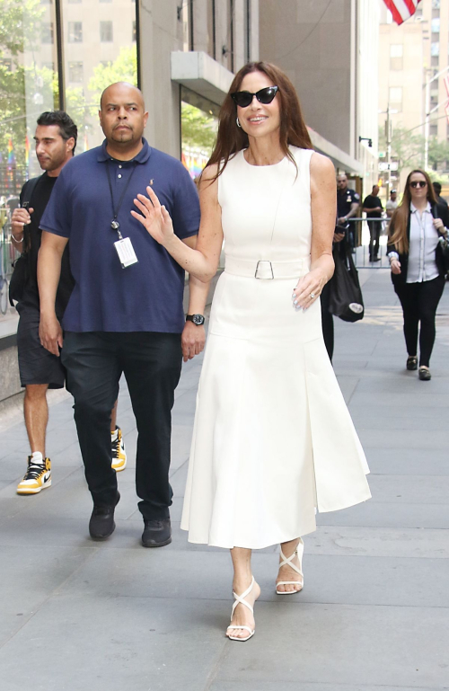 Minnie Driver Leaves Today Show in New York - June 2024 3