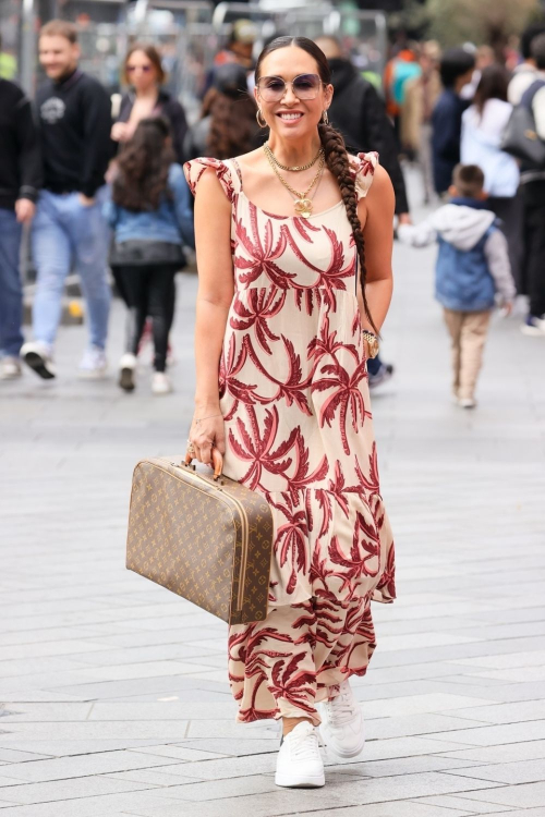 Myleene Klass Arrives at Smooth Radio in London 2