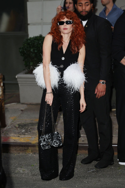 Natasha Lyonne Arrives at Annual Chanel Tribeca Festival Artists Dinner in New York